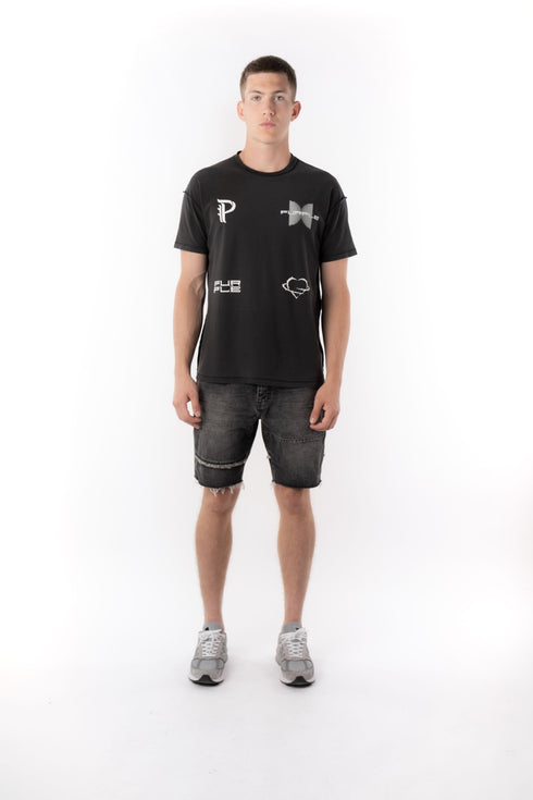 PURPLE BRAND BLACKWORK - BLACK Mens Apparel - MENS APPAREL